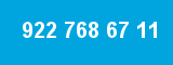 922 768 67 11 922 768 67 11